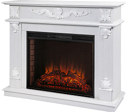 Каминокомплект RealFlame Philadelphia 26 WT очаг Epsilon 26 SIR белый дуб RealFlame Philadelphia 26 WT очаг Epsilon 26 SIR белый дуб