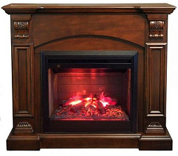 Паровой электрокамин RealFlame Ceasar очаг 3D Helios античный дуб RealFlame Ceasar очаг 3D Helios античный дуб