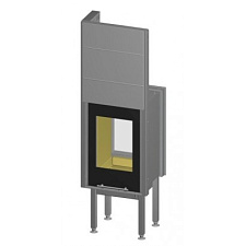 Spartherm arte f-fdh-4s стандарт, дверка с открыванием вверх (высота дверки 69,8 см)