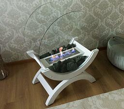 Напольный биокамин Proff Fire Прованс-600 White Proff Fire Прованс-600 White