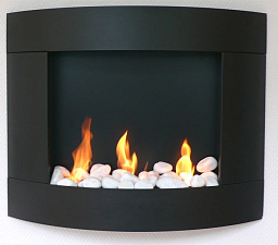 Настенный биокамин Bio Blaze Stockholm Black Bio Blaze Stockholm Black